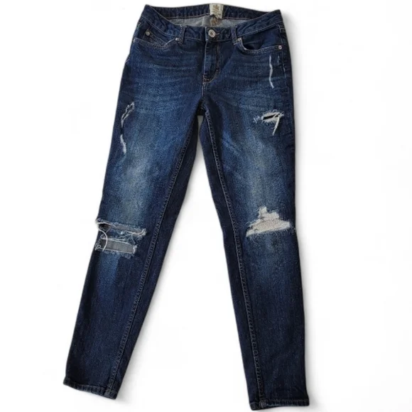 RIVER ISLAND Skinny Distressed Jeans - Picture 2 of 9